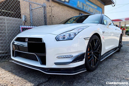 Carbonado VA-II Style Carbon Fiber Side Skirts Under Board | 2008-2016 Nissan GTR R35