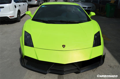 Parachoques delantero estilo Carbonado VF | Lamborghini Gallardo, LP550, LP560, LP570 (2009-2014)