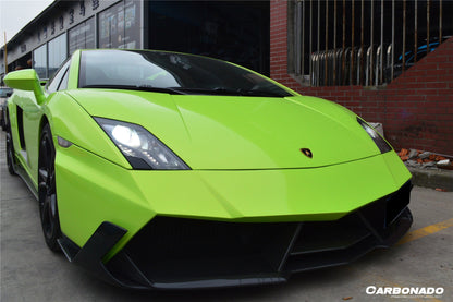 Parachoques delantero estilo Carbonado VF | Lamborghini Gallardo, LP550, LP560, LP570 (2009-2014)