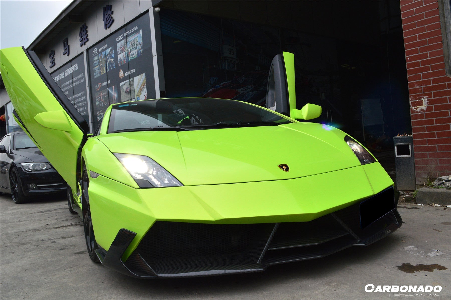 Parachoques delantero estilo Carbonado VF | Lamborghini Gallardo, LP550, LP560, LP570 (2009-2014)
