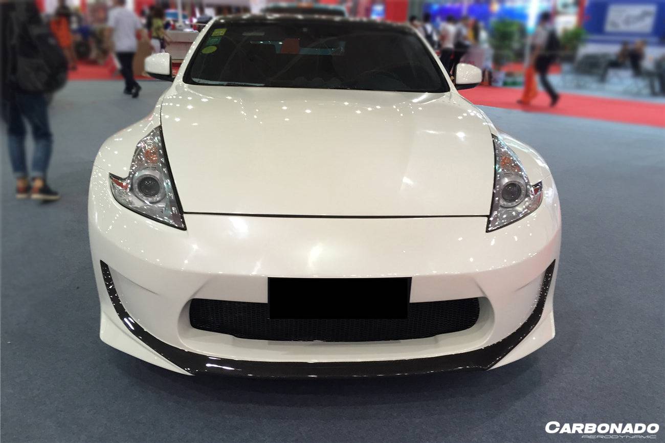 Carbonado AMS Style Front Bumper | 2009-2015 Nissan 370Z