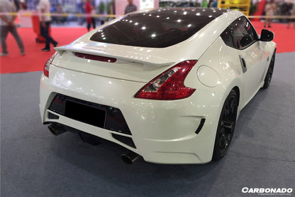 Parachoques trasero estilo AMS para Nissan 370Z Carbonado 2009-2015