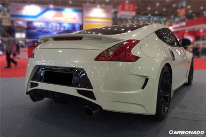 Parachoques trasero estilo AMS para Nissan 370Z Carbonado 2009-2015