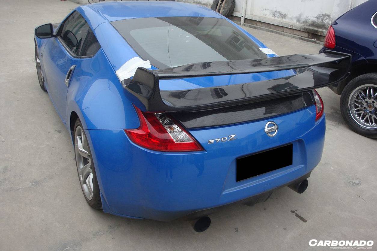 Alerón de maletero estilo VS para Nissan 370Z Carbonado 2009-2015
