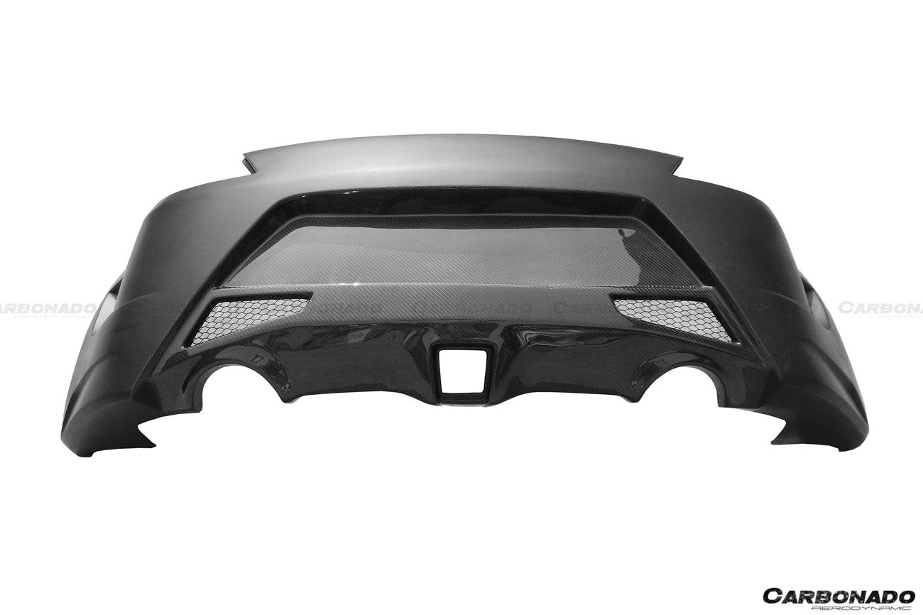 Parachoques trasero estilo AMS para Nissan 370Z Carbonado 2009-2015