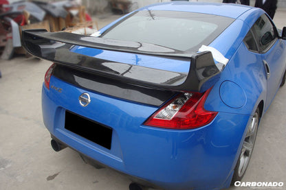 Alerón de maletero estilo VS para Nissan 370Z Carbonado 2009-2015