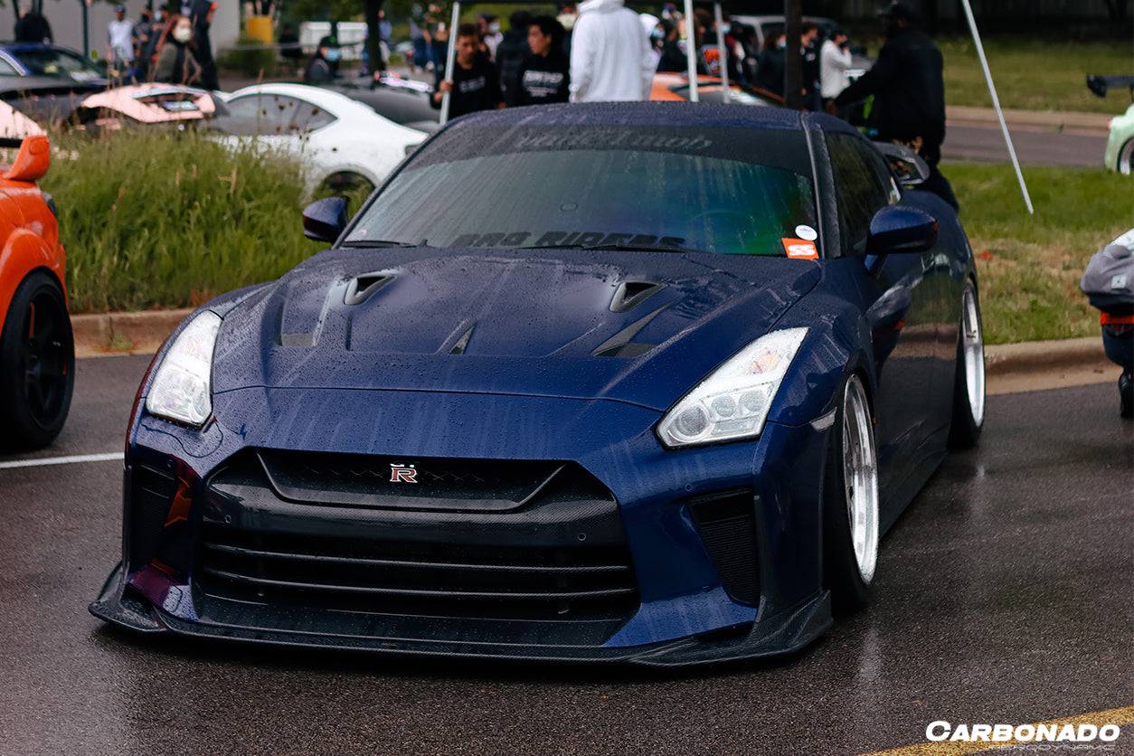 Carbonado TS Style Front Bumper | 2009-2023 Nissan GTR R35