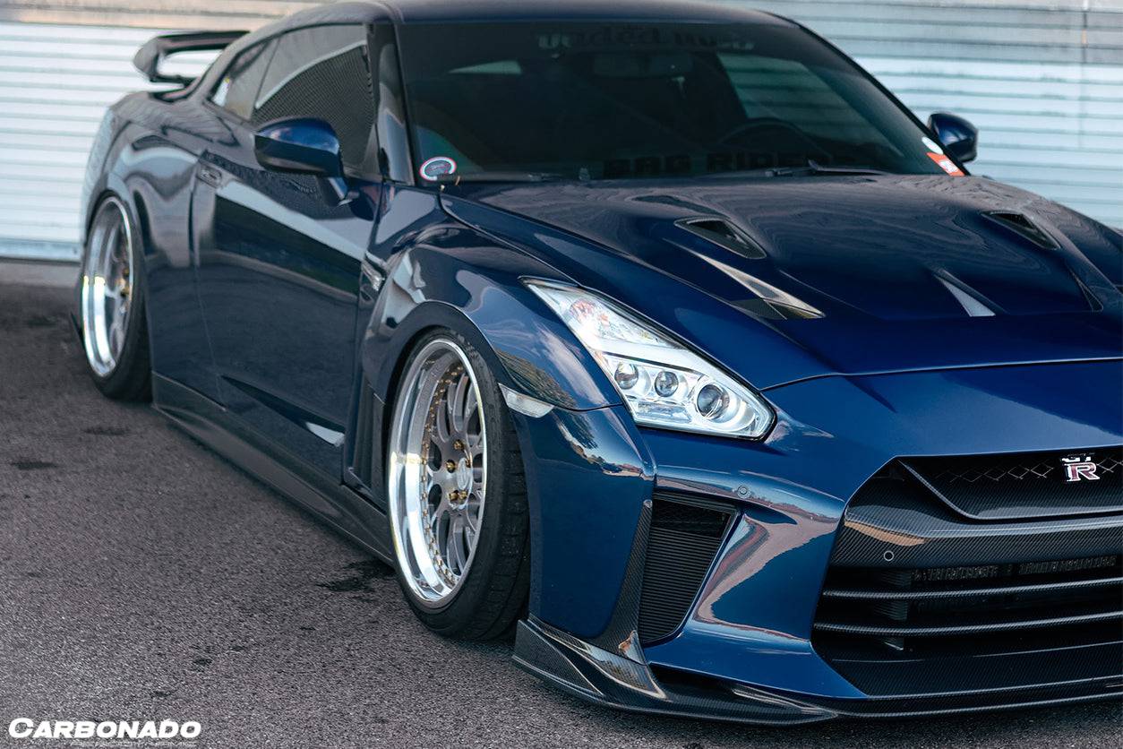 Carbonado TS Style Front Bumper | 2009-2023 Nissan GTR R35