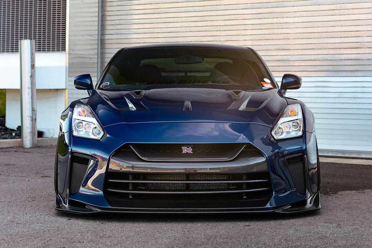 Carbonado TS Style Front Bumper | 2009-2023 Nissan GTR R35