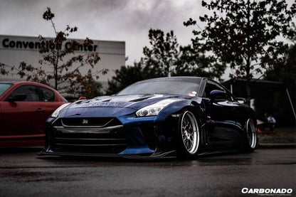 Carbonado TS Style Front Bumper | 2009-2023 Nissan GTR R35