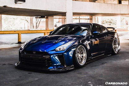 Carbonado TS Style Front Bumper | 2009-2023 Nissan GTR R35