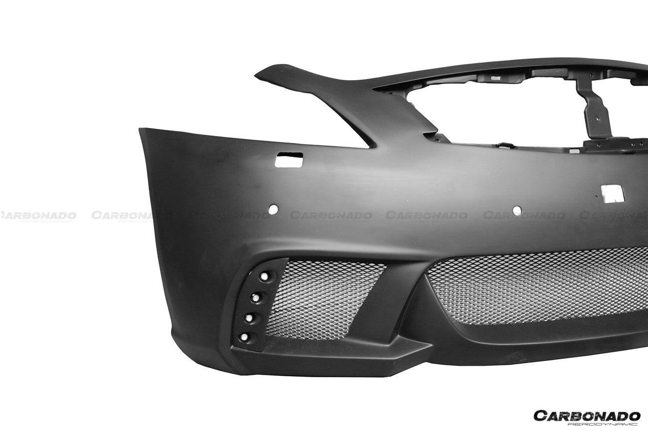 Carbonado 2010-2013 Infiniti G25   G37 Sedan WD Style Front Bumper with Led Light