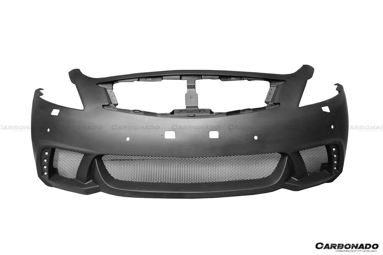 Carbonado 2010-2013 Infiniti G25   G37 Sedan WD Style Front Bumper with Led Light