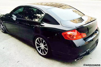 Carbonado 2010-2013 Infiniti G25 G37 Sedan WD Style Side Skirts