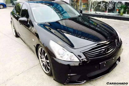 Carbonado 2010-2013 Infiniti G25   G37 Sedan WD Style Front Bumper with Led Light