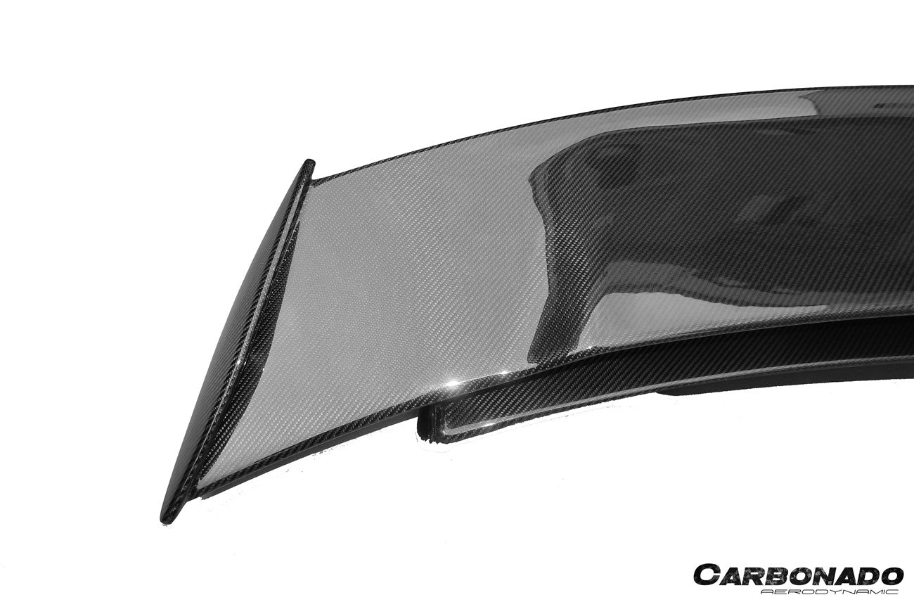 Carbonado 2010-2015 Mercedes Benz W197 SLS AMG BKSS Style Carbon Fiber Trunk Spoiler