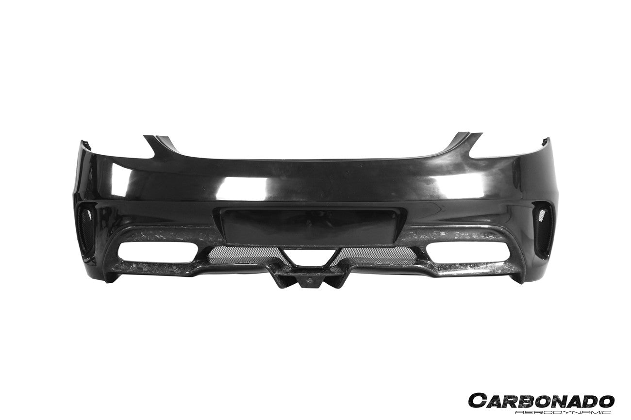 Parachoques trasero estilo BKSS para Mercedes Benz W197 SLS AMG Carbonado 2010-2015