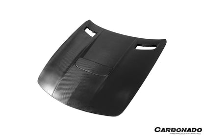 Carbonado 2010-2015 Mercedes Benz W197 SLS AMG BKSS Style Carbon Fiber Hood