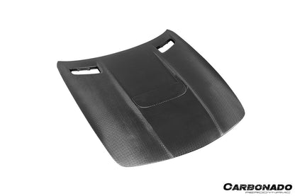 Carbonado 2010-2015 Mercedes Benz W197 SLS AMG BKSS Style Carbon Fiber Hood
