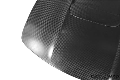 Carbonado 2010-2015 Mercedes Benz W197 SLS AMG BKSS Style Carbon Fiber Hood