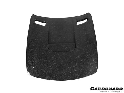 Carbonado 2010-2015 Mercedes Benz W197 SLS AMG BKSS Style Carbon Fiber Hood