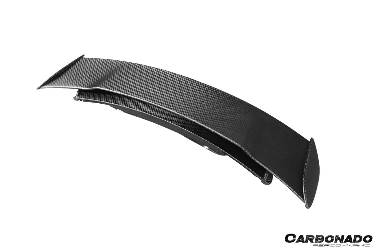 Carbonado 2010-2015 Mercedes Benz W197 SLS AMG BKSS Style Carbon Fiber Trunk Spoiler