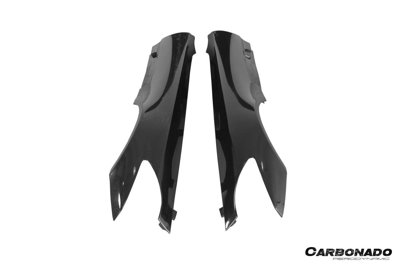 Faldones laterales y guardabarros estilo Mercedes Benz W197 SLS AMG BKSS Carbonado 2010-2015