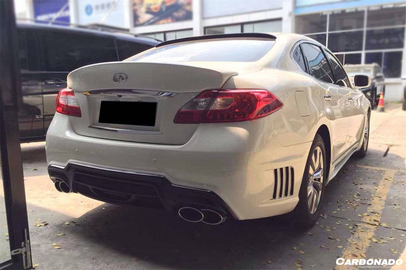 Carbonado 2011-2019 Infiniti Q70, Q70L, M37, M56 WD Style WD Style Trunk Spoiler