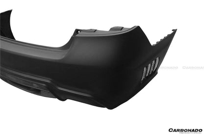 Carbonado 2011-2019 Infiniti Q70, Q70L, M37, M56 WD Style Rear Bumper with Tips
