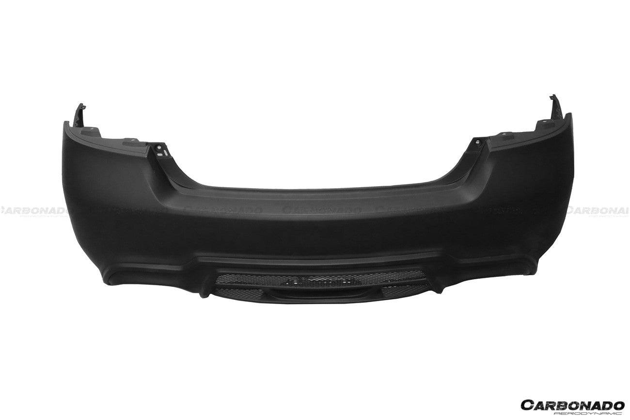 Carbonado 2011-2019 Infiniti Q70, Q70L, M37, M56 WD Style Rear Bumper with Tips