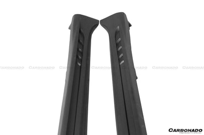 Faldones laterales estilo WD para Infiniti Q70L Carbonado 2014-2019