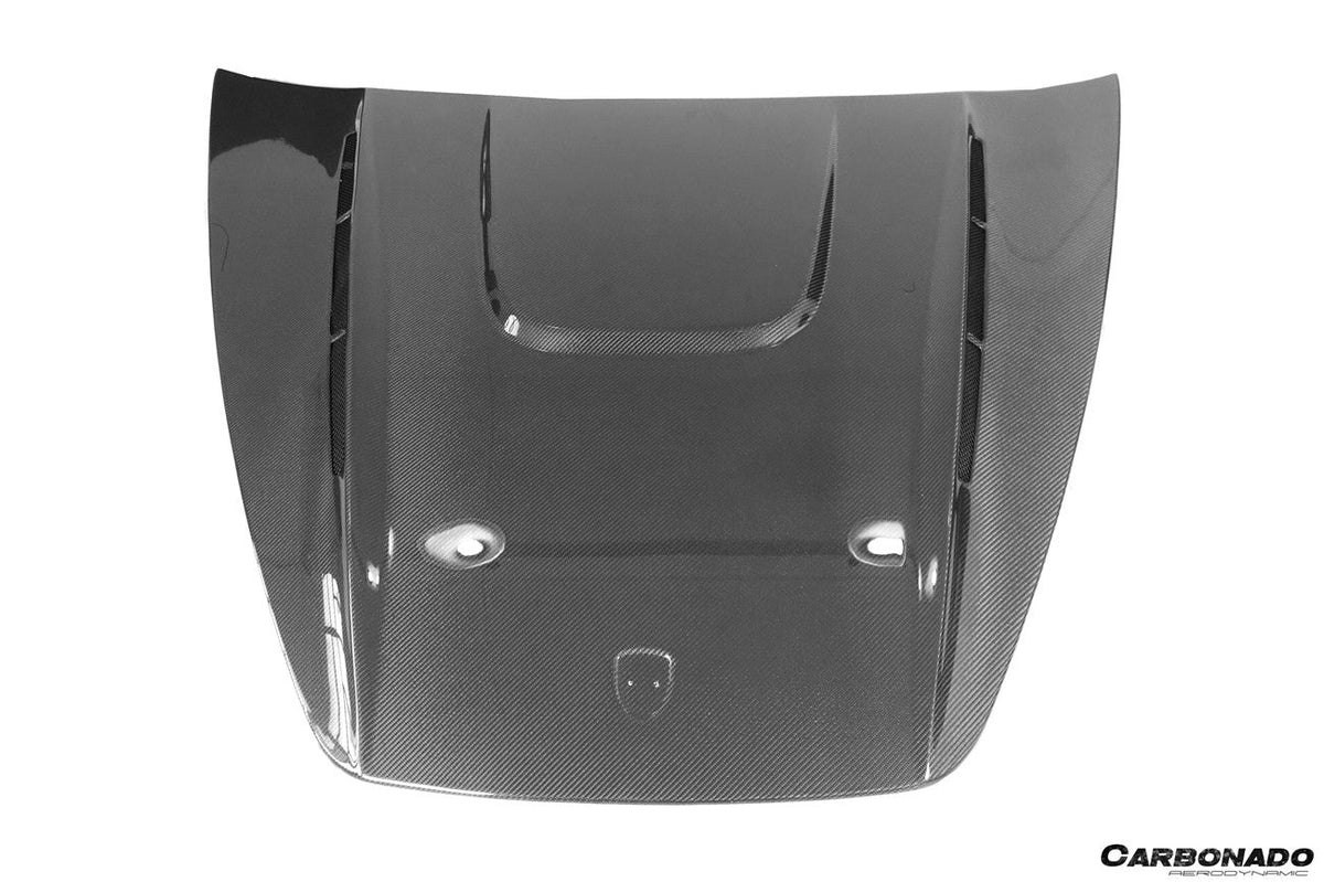 Carbonado 2011-2014  Porsche Cayenne 958.1 HM Style Carbon Fiber Hood