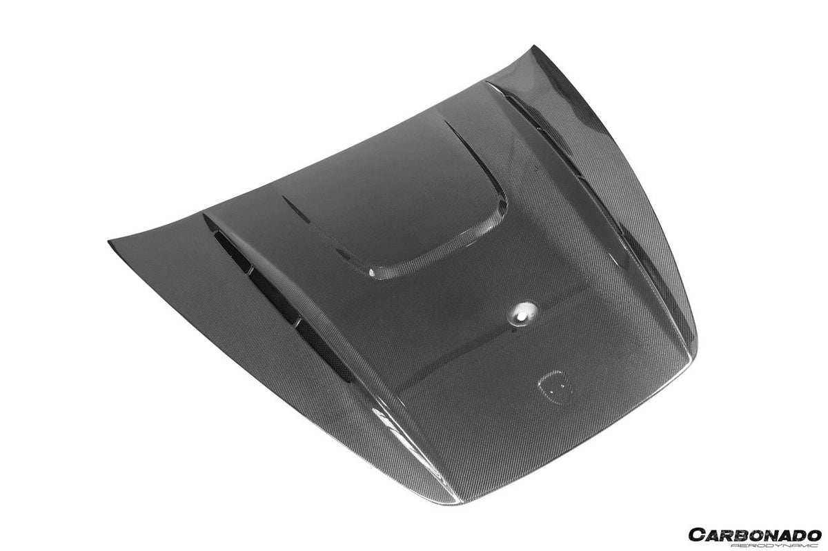 Carbonado 2011-2014  Porsche Cayenne 958.1 HM Style Carbon Fiber Hood