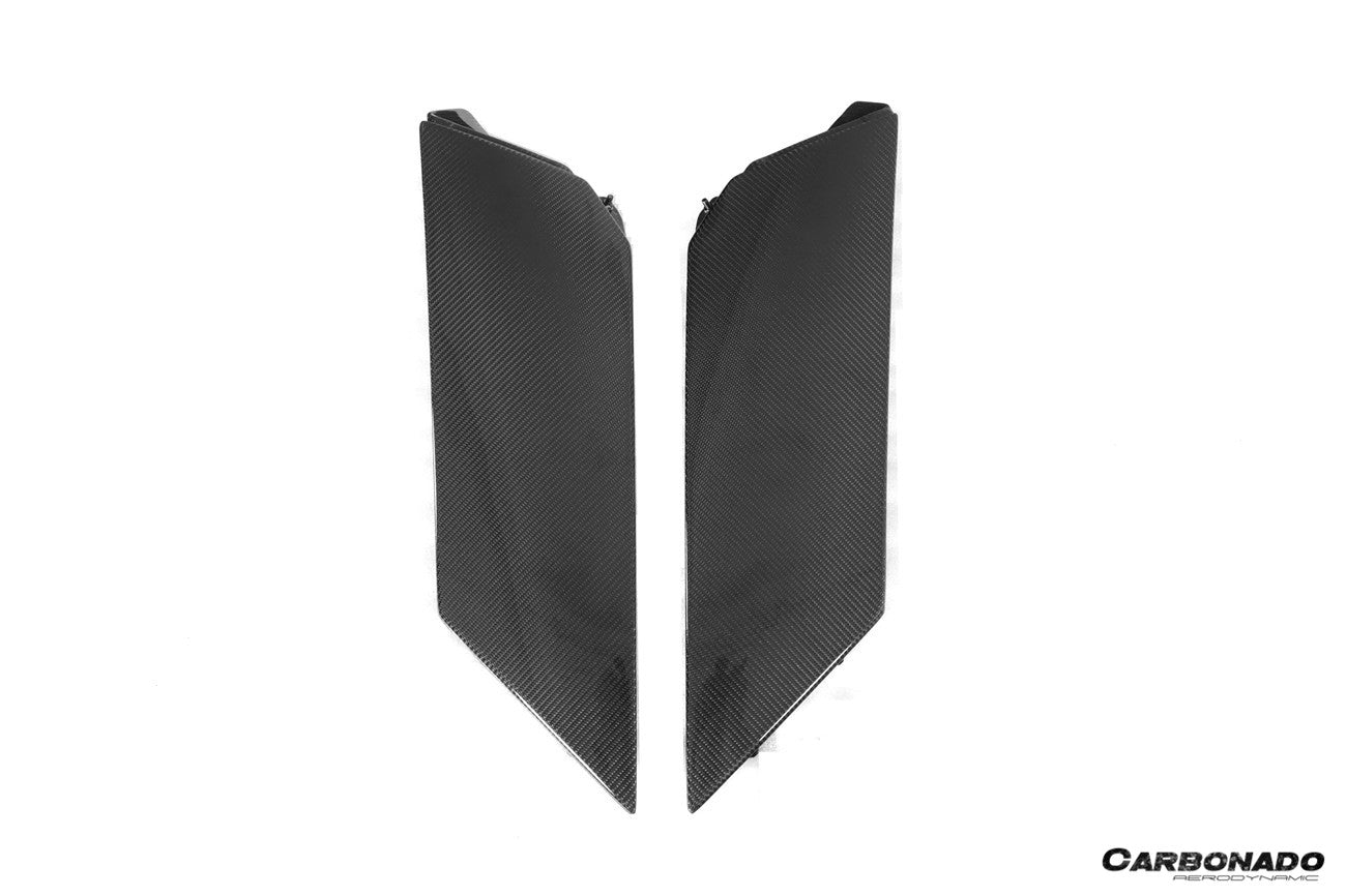 Panel de admisión trasero de fibra de carbono estilo OEM para Lamborghini Aventador LP700 LP740 Coupé Carbonado 2011-2016