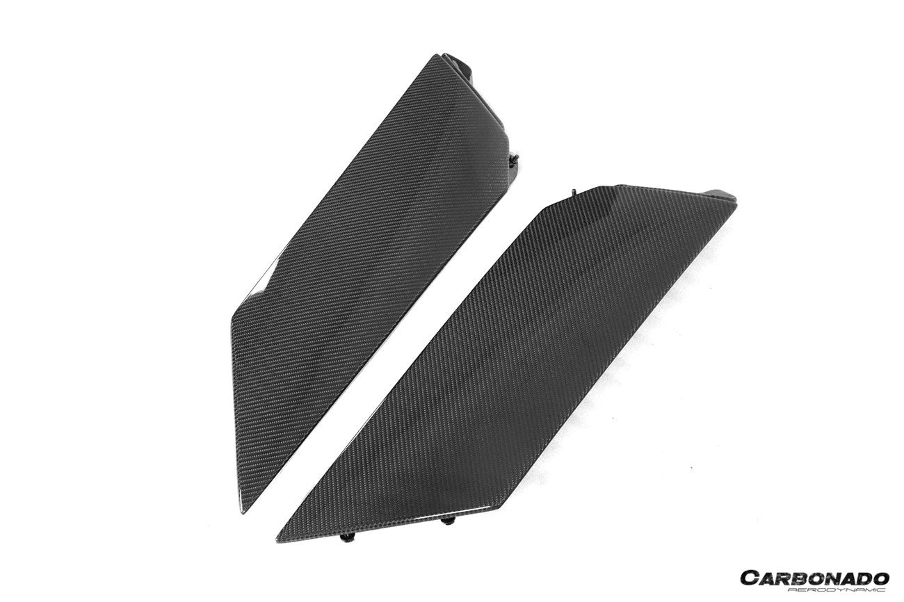 Panel de admisión trasero de fibra de carbono estilo OEM para Lamborghini Aventador LP700 LP740 Coupé Carbonado 2011-2016