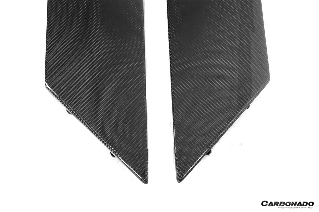 Panel de admisión trasero de fibra de carbono estilo OEM para Lamborghini Aventador LP700 LP740 Coupé Carbonado 2011-2016