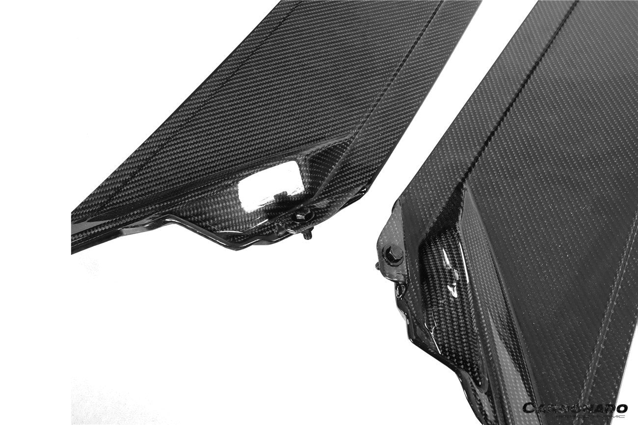 Panel de admisión trasero de fibra de carbono estilo OEM para Lamborghini Aventador LP700 LP740 Coupé Carbonado 2011-2016