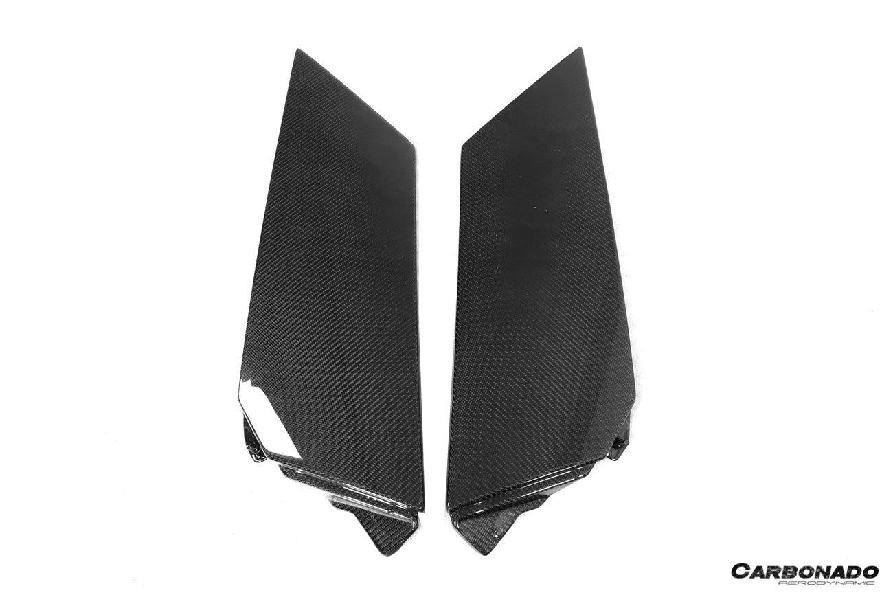 Panel de admisión trasero de fibra de carbono estilo OEM para Lamborghini Aventador LP700 LP740 Coupé Carbonado 2011-2016