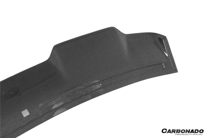 Alerón de techo de fibra de carbono estilo M-Tech GV para BMW Serie 3 F30 F35 2011-2019 (carbonado)
