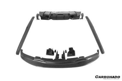 Carbonado 2011-2019 BMW 3 Series F30 F35 M-Tech Sedan GV Style Carbon Fiber Full Body Kit