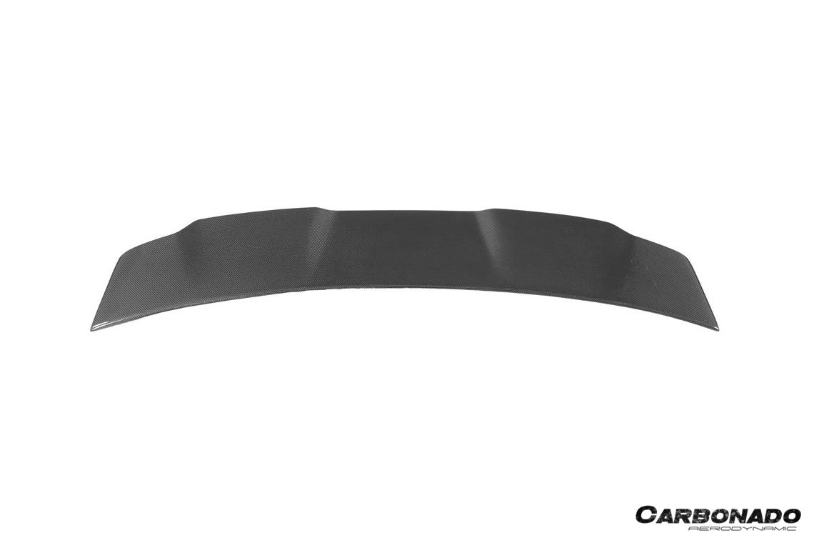 Alerón de techo de fibra de carbono estilo M-Tech GV para BMW Serie 3 F30 F35 2011-2019 (carbonado)