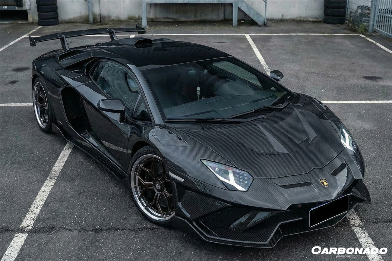 Carbonado 2011-2021 Lamborghini Aventador LP700 LP720 LP750 LP740 Coupe and Roadster CA Style Hood