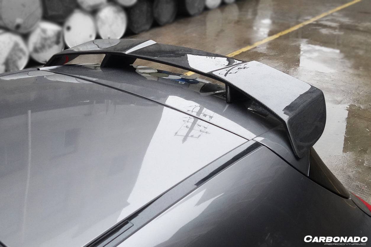 Alerón de techo de fibra de carbono para Mercedes Benz W176 Clase A A250 A200 A45 AMG Carbonado 2013-2018
