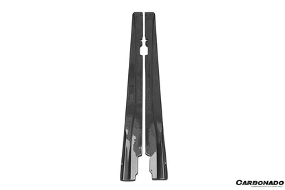 Faldones laterales de fibra de carbono estilo DC para Ferrari F12 Berlinetta Carbonado 2012-2017