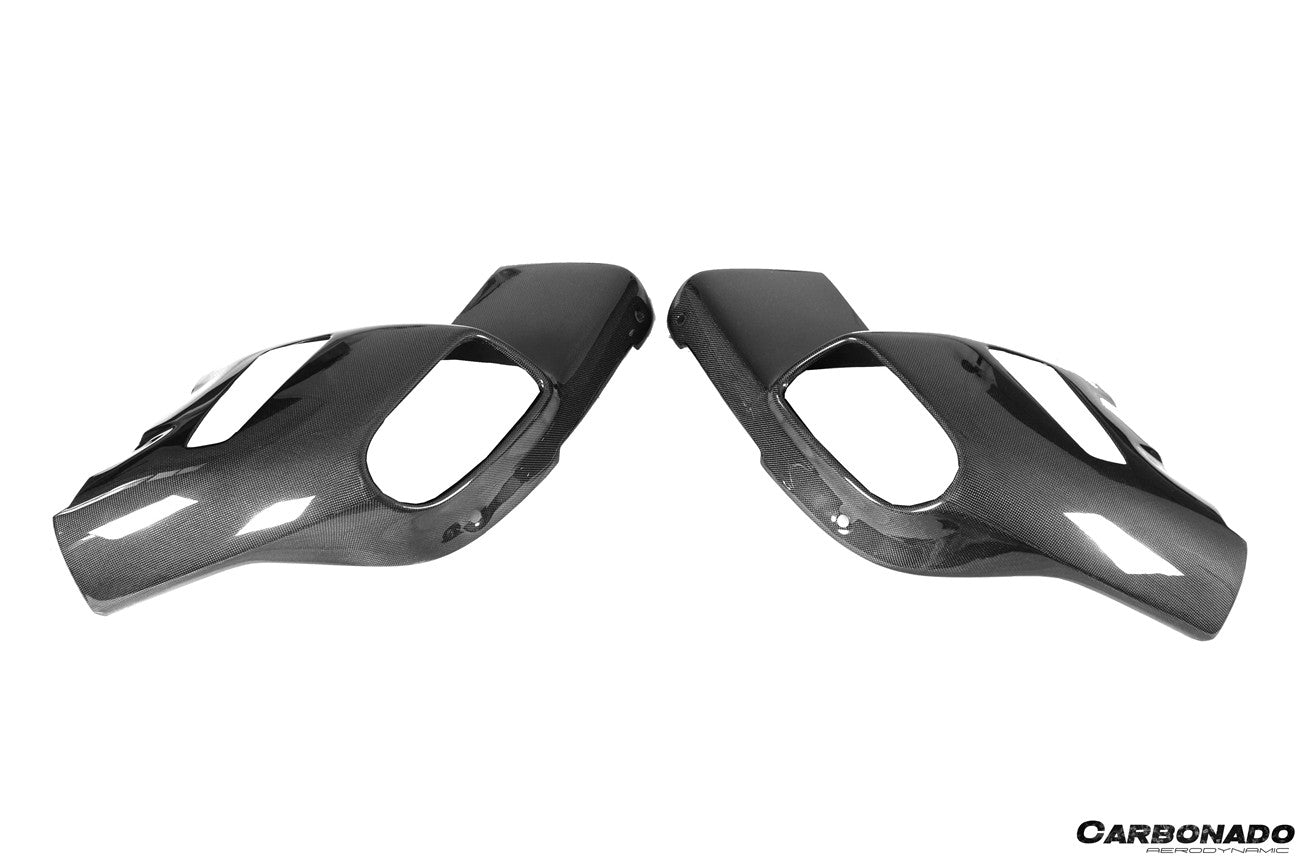 Difusor trasero de fibra de carbono estilo Ferrari F12 Berlinetta RS Carbonado 2012-2017