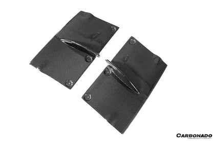 Difusor trasero de fibra de carbono estilo Ferrari F12 Berlinetta RS Carbonado 2012-2017
