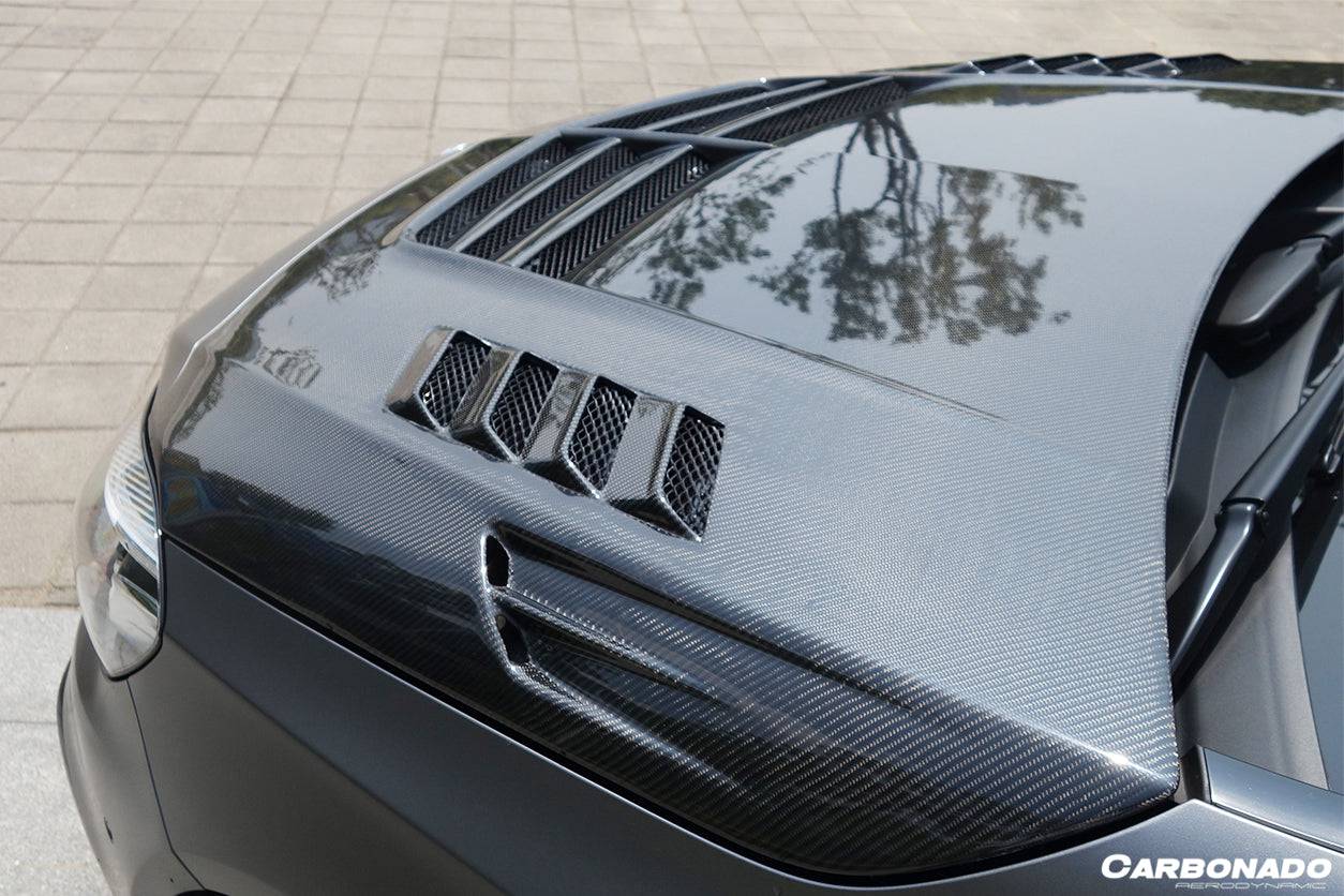 Carbonado 2012-2018 Mercedes Benz W176 A45 AMG VA Style Hood