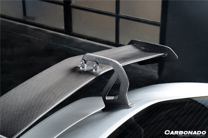 Alerón de fibra de carbono seco estilo Porsche 718 981 Cayman Boxster GT4RS (2012-2025)