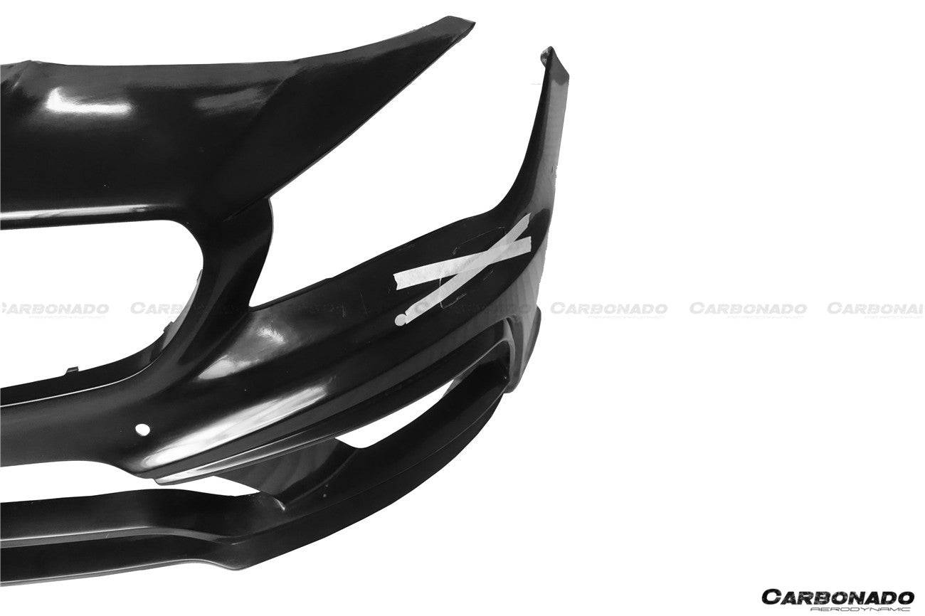 Parachoques delantero estilo WD con LED para Mercedes Benz W117 CLA Class Carbonado 2013-2016