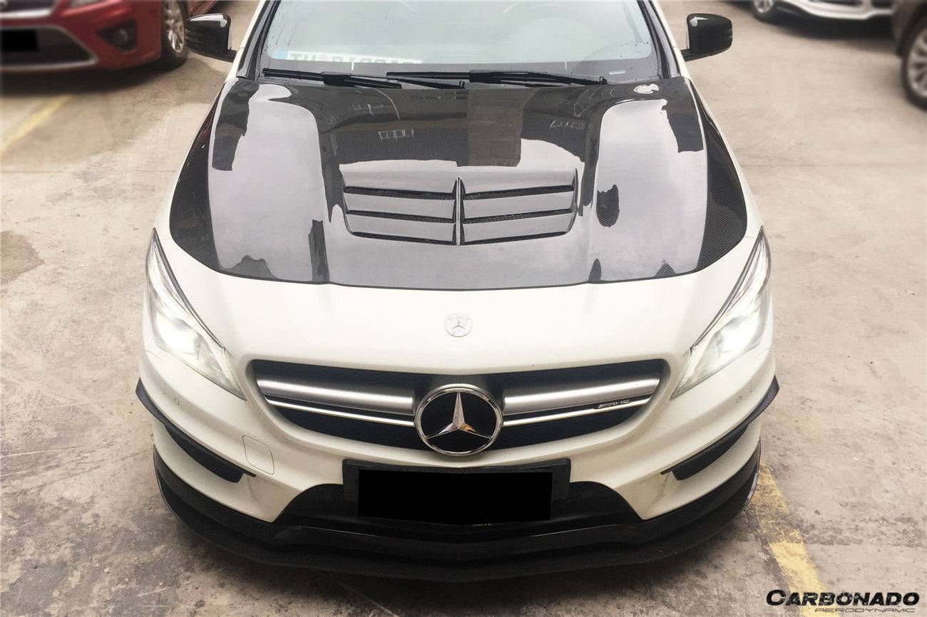 Mercedes Benz W117 CLA Class Carbonado 2013-2018 Capota estilo Black Sails